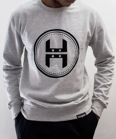 Crew neck sweat (Heather Grey)