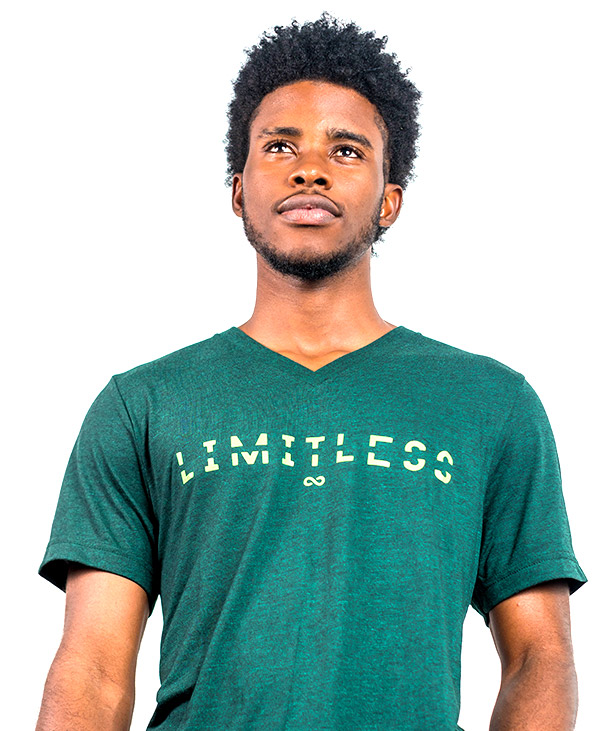 Limitless V-neck (Emerald) - Image 2