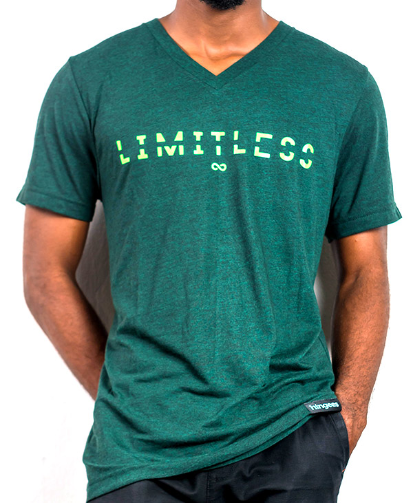 Limitless V-neck (Emerald)