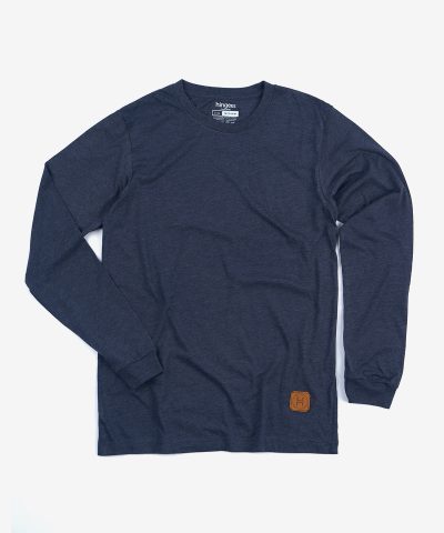 Patch Longsleeve - Heather Navy