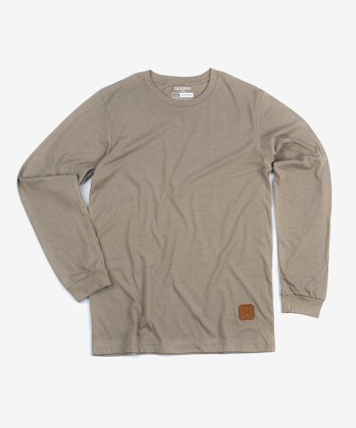 Patch Longsleeve - Heather Stone