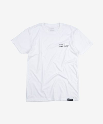 Do it Afraid - White