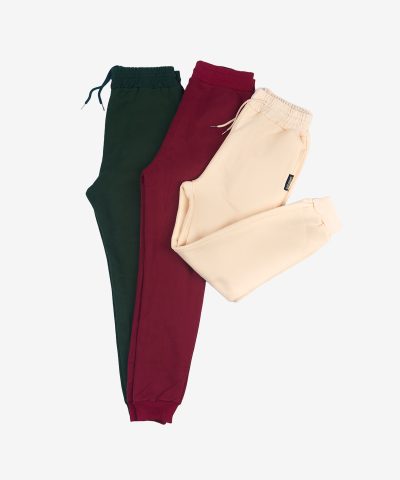 Sweatpants - Earth tones (3-pack)