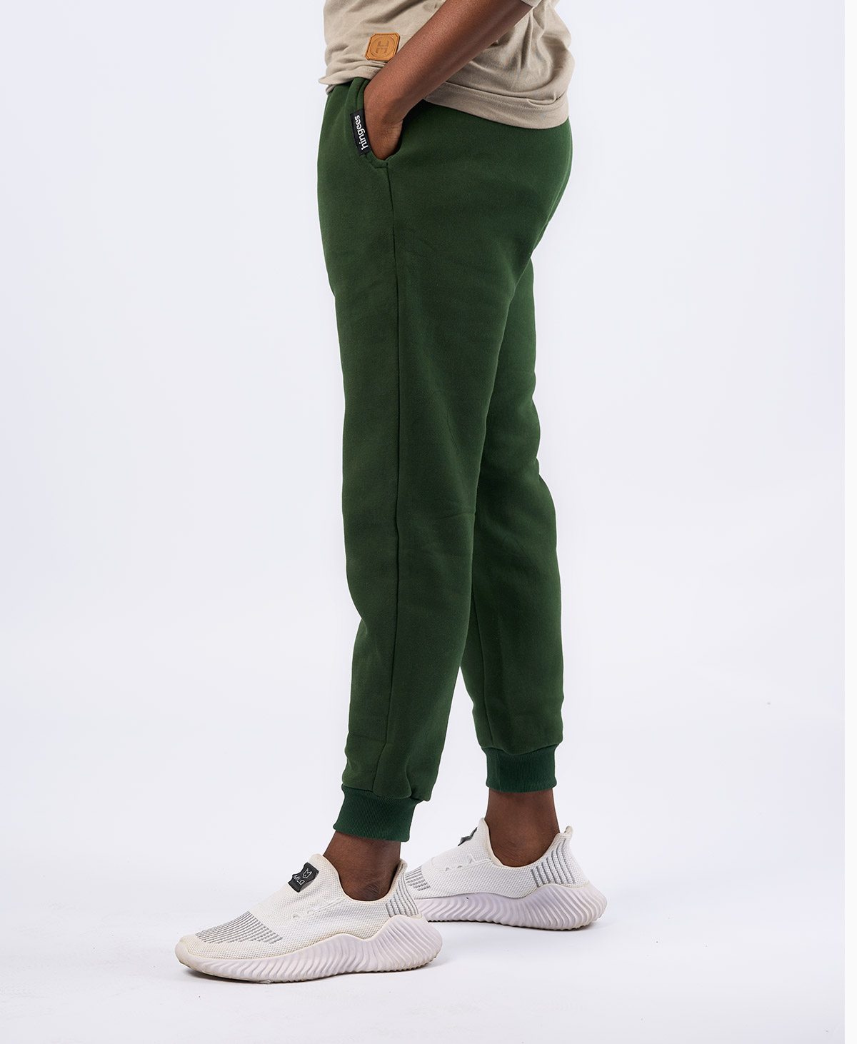 Sweatpants (Regular Fit) - Dark Green - Image 5
