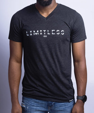 Limitless V-neck (Black Triblend)