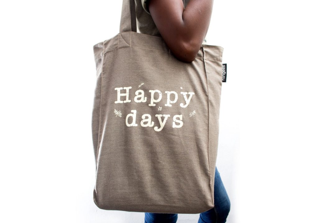 Hingees Happy Days Tote Bag Hingees Happy Days Tote Bag