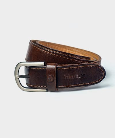 Leather Belt - Coffee (Threaded)