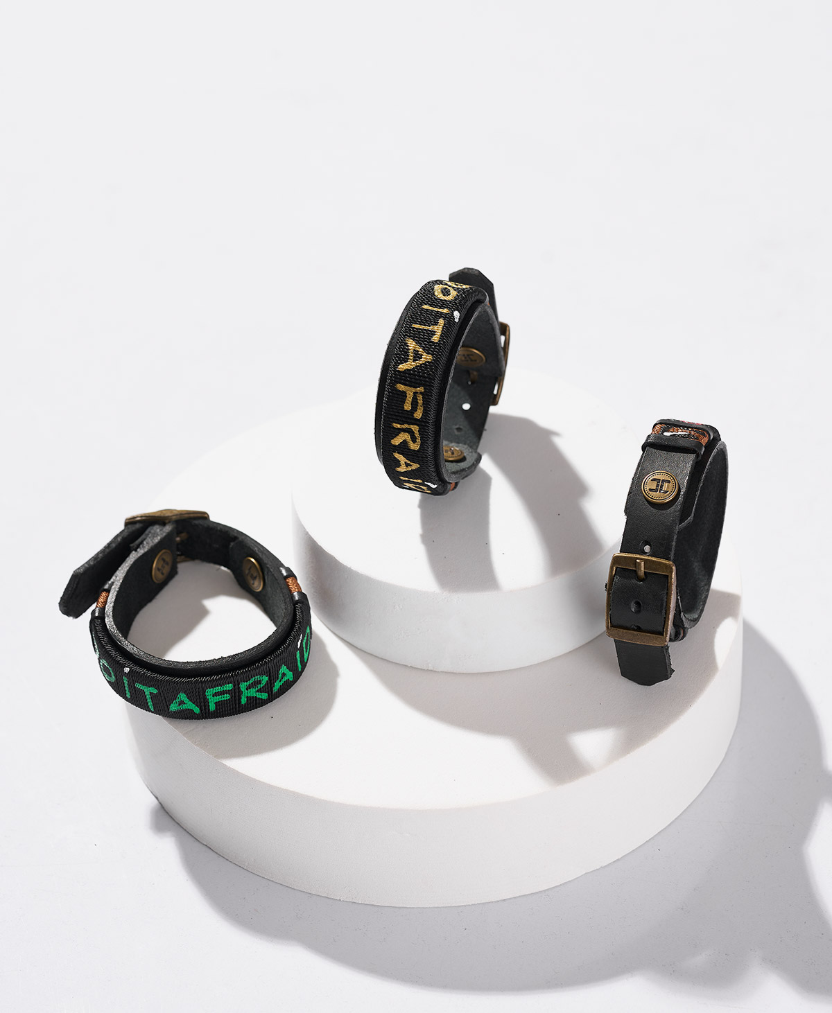 Do it Afraid Bracelets — (Set of 3) - Image 2