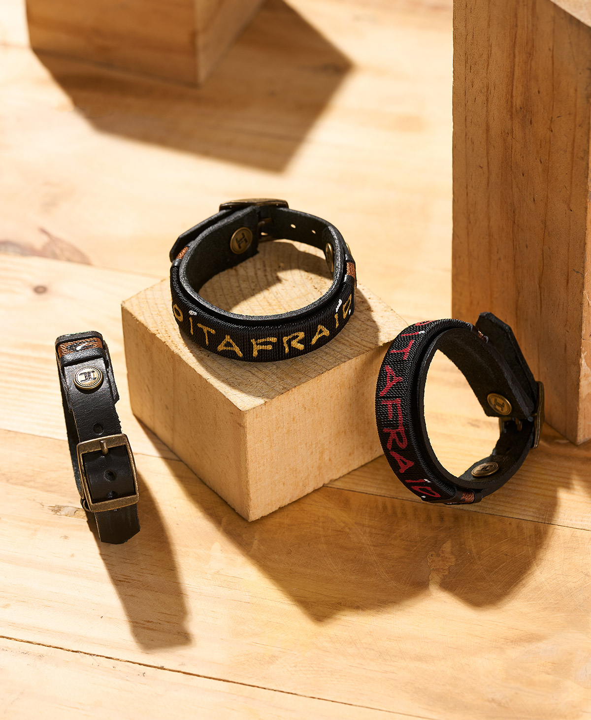 Do it Afraid Bracelets — (Set of 3) - Image 3