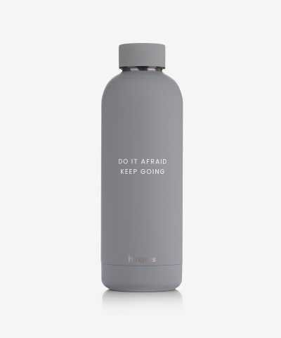 Vacuum Insulated Bottle — Silver Grey
