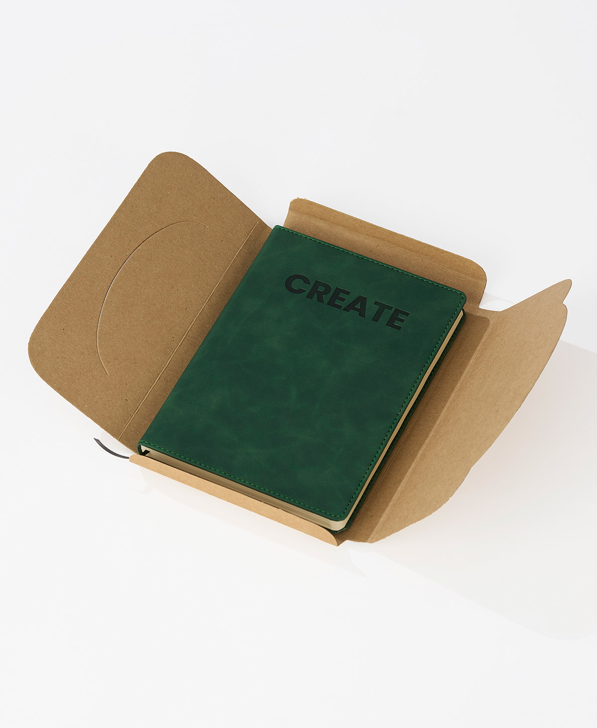 CREATE - Leather Journal (Green) - Image 2