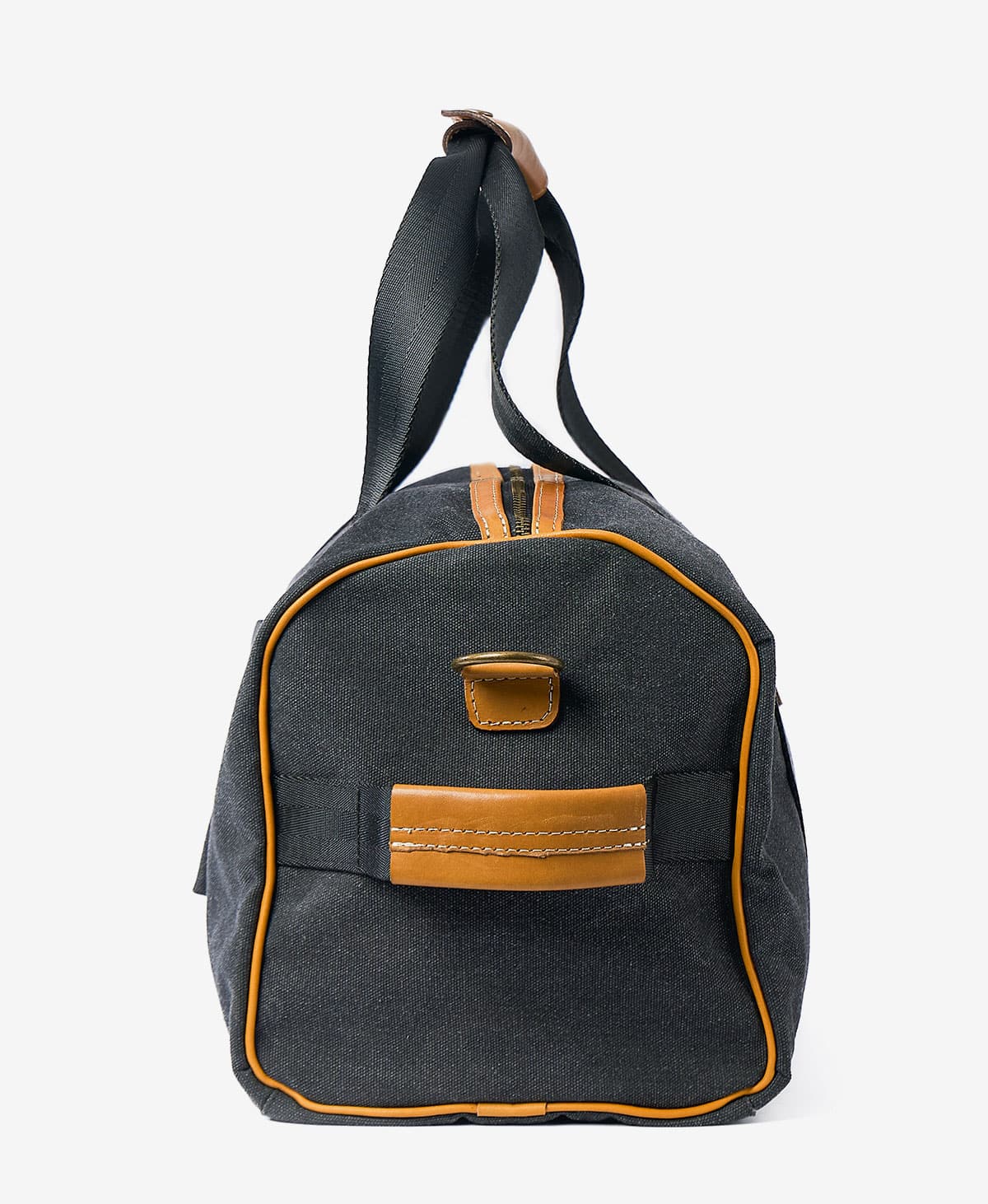The Weekender Canvas Duffel — Dark Grey - Image 5