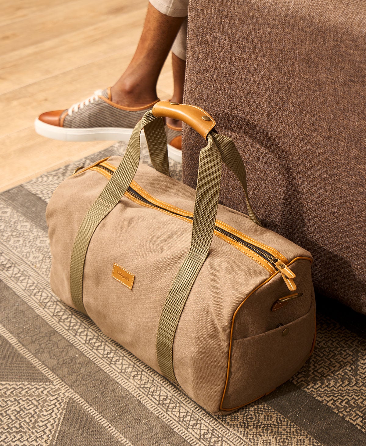 Hingees Weekender Canvas Duffel Bag