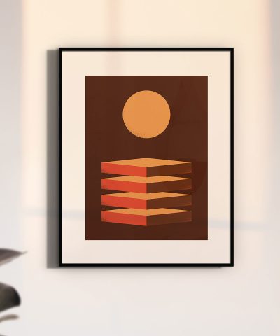 Hingees Abstract Poster